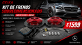 Kit de Frenos Sobredimensionado CEIKA a Medida para Mercedes-Benz W205 C180 C-Class (2014–2021)