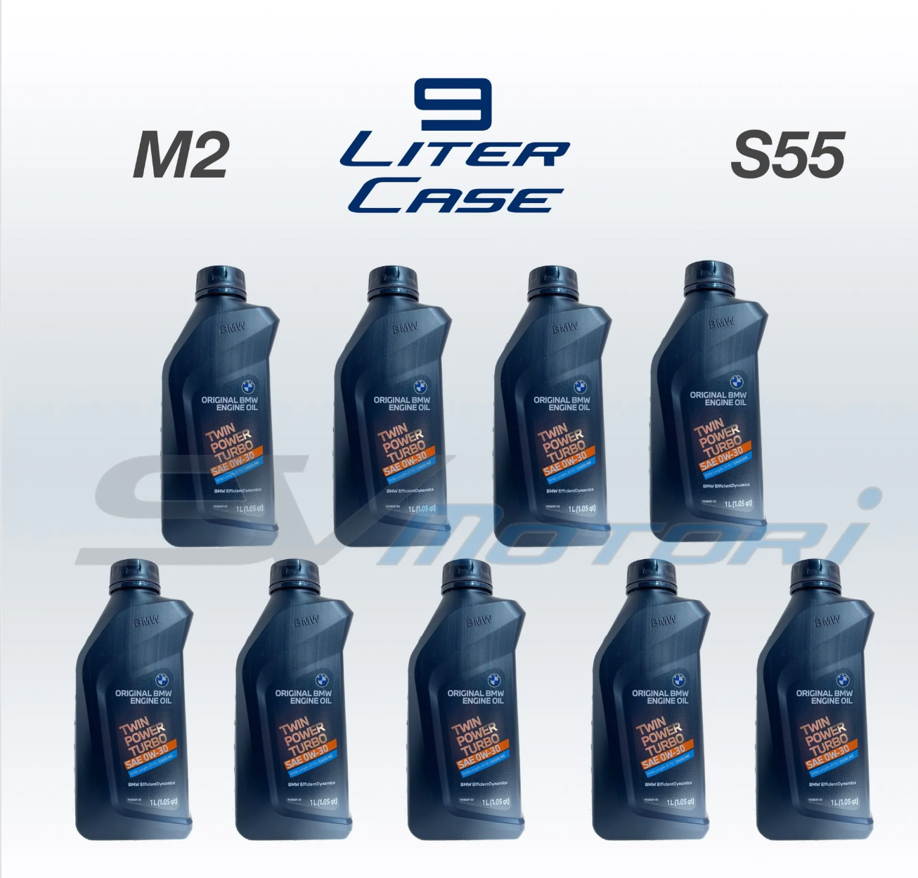 BMW 0W30 LL-01 FE Gasoline Twin Power Turbo Synthetic Oil - M2 M4 - 9 Liter Case BMW 0W30 LL-01 FE Gasoline Twin Power Turbo Synthetic Oil - M2 M4 - 9 Liter Case