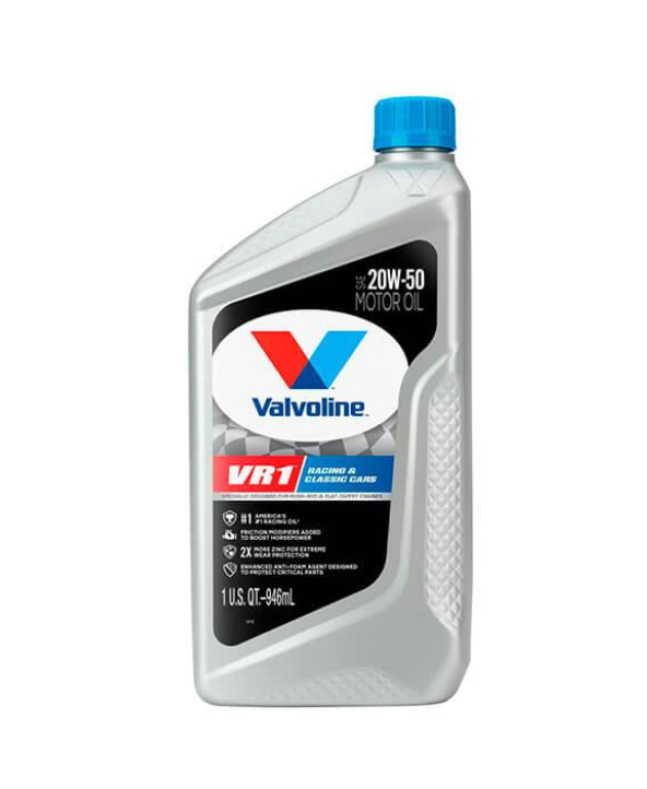 Aceite Racin 20W50 VR1, VALVOLINE
