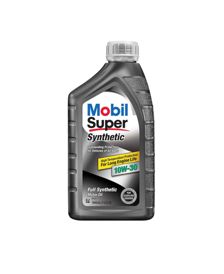 Aceite 10W-30 Super Synthetic, 1 QT, MOBIL