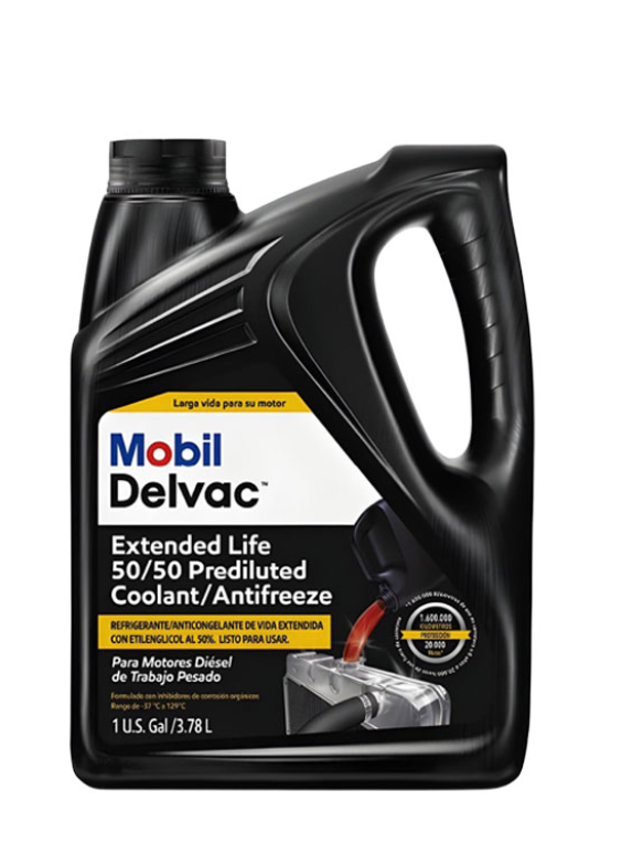Coolant Rojo Extended Life 50/50, 1 Galón, MOBIL