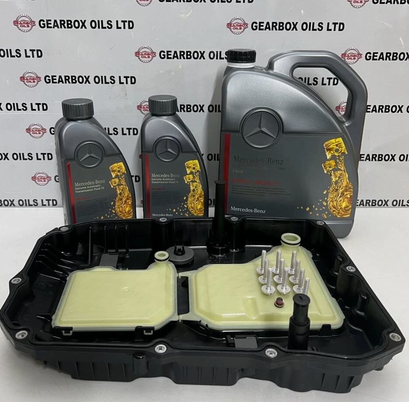 Kit de servicio original de caja de cambios automática Mercedes Benz 9G Tronic filtro sartén aceite 7L