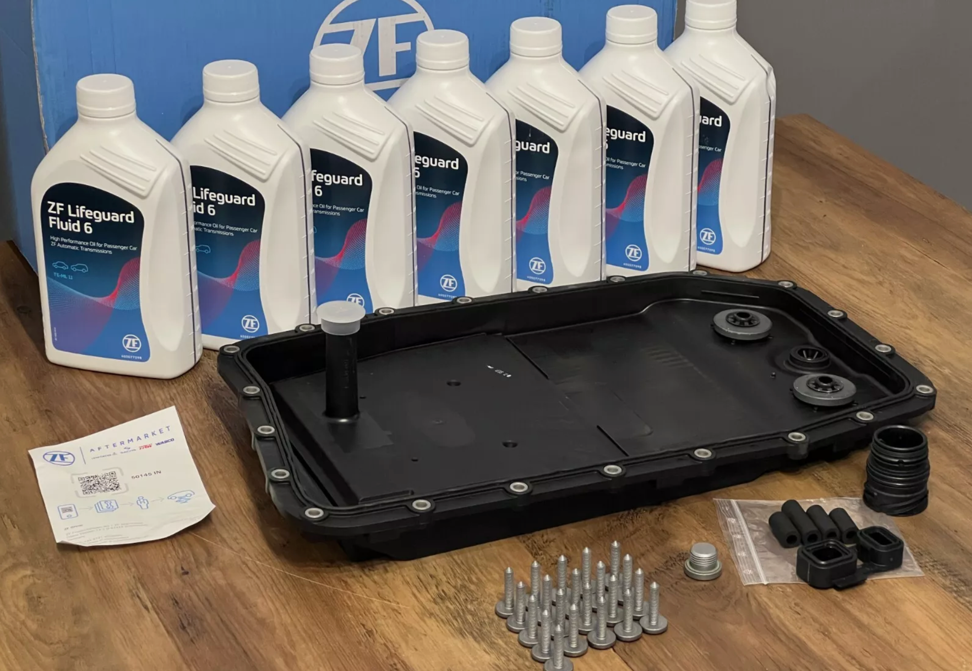 Kit de cambio de aceite transmisión automática Land Rover Jaguar fabricante de equipos originales 6 hp velocidad ZF NUEVO