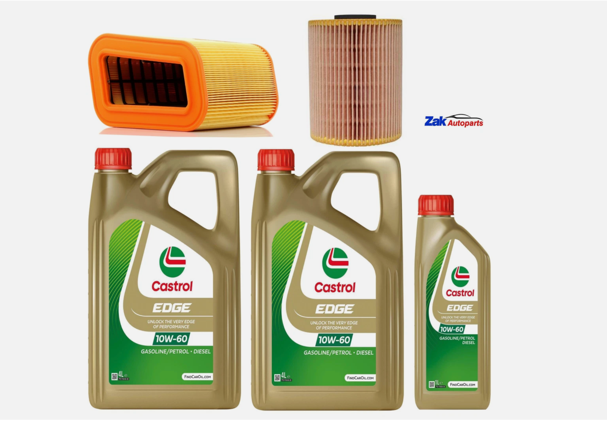 PARA BMW M3 E90 E92 E93 4.0 MOTOR BOSCH FILTRO ACEITE SERVICIO 9L CASTROL 10W60-