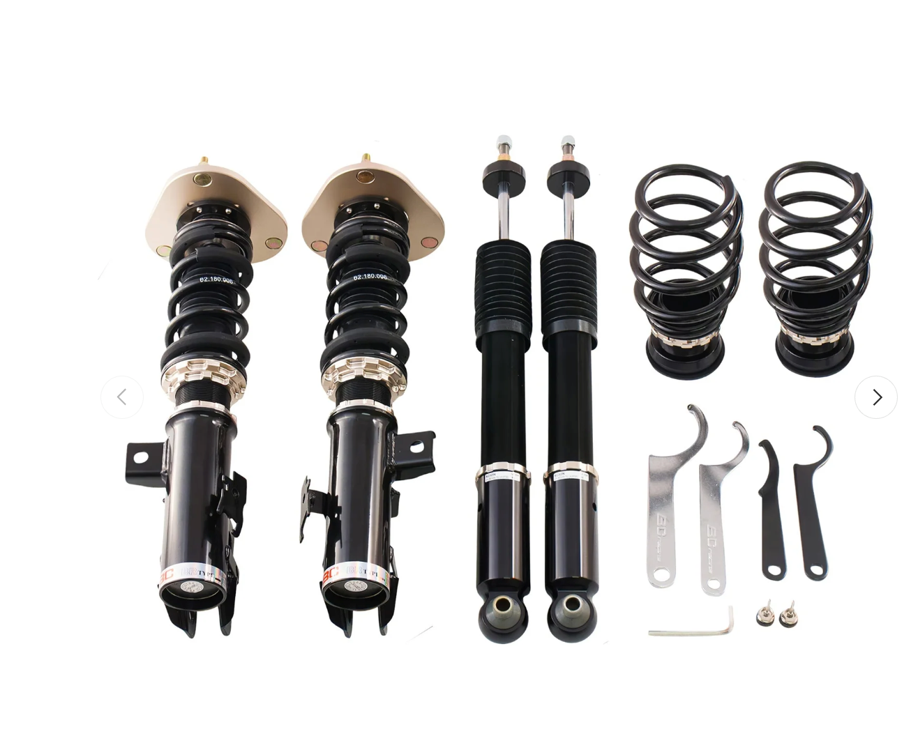 🛠️ BC Racing BR Series Coilovers – Porsche 911 Turbo / C4 / C4S 1997–2005 (996 AWD)